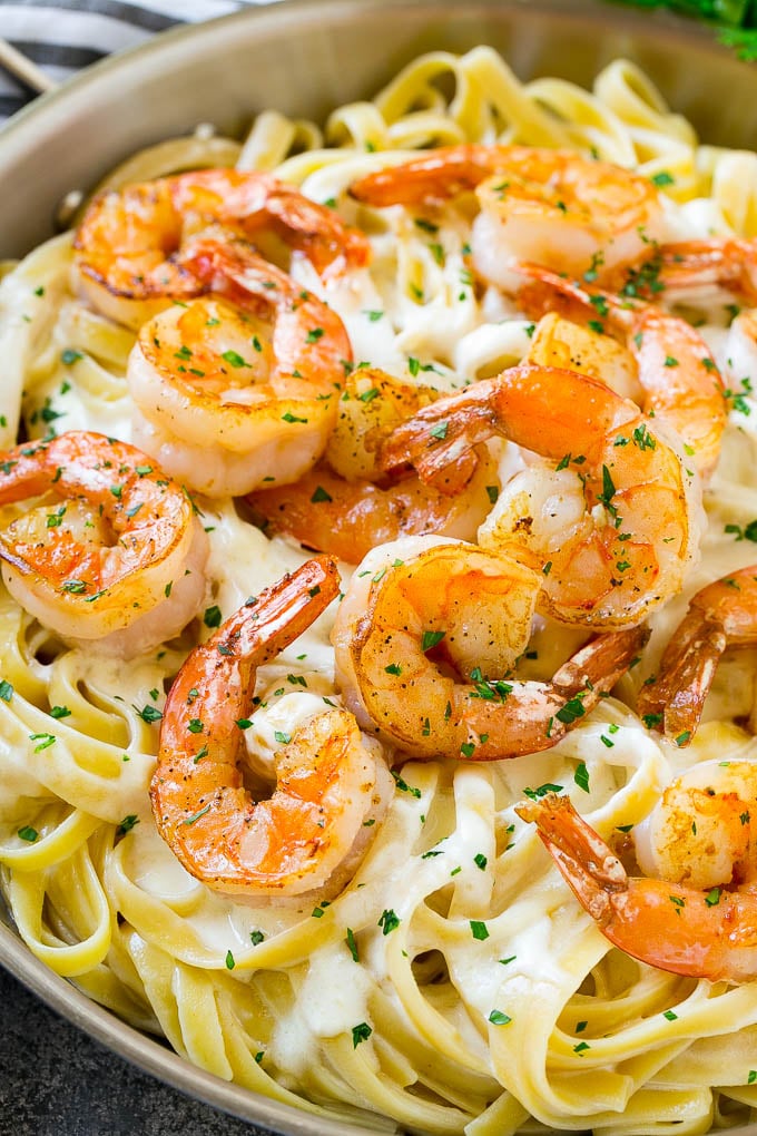 Shrimp Alfredo Pasta